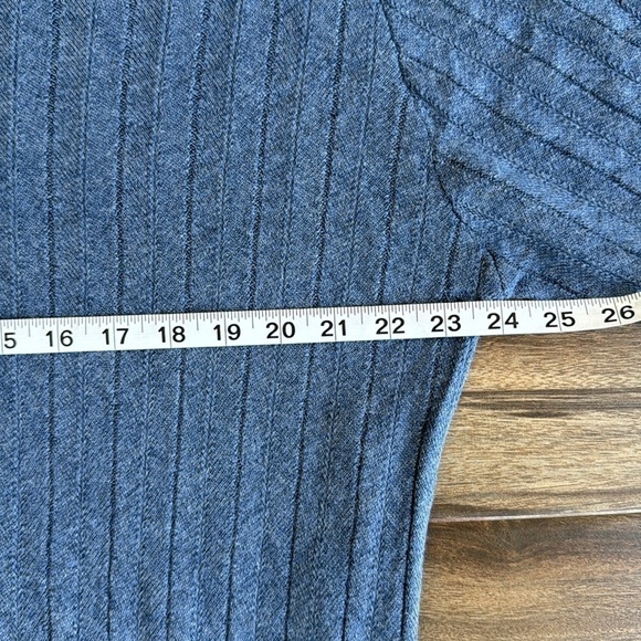 Nordstrom Men’s 100% Extrafine Merino Wool V-Neck Pullover Sweater in Blue, XXL - Picture 5 of 11